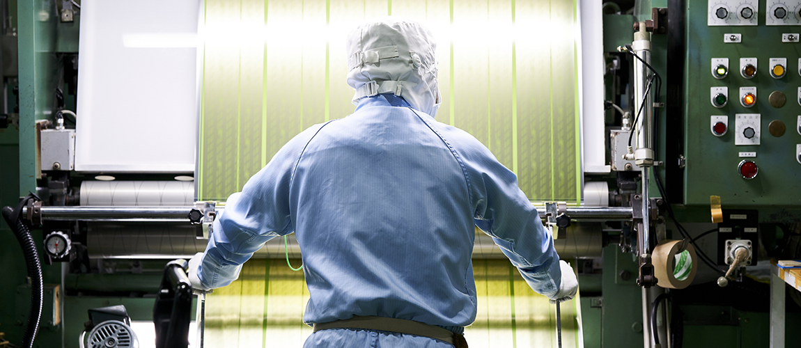 Photo of employees working