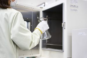 Image of an industrial science experiment