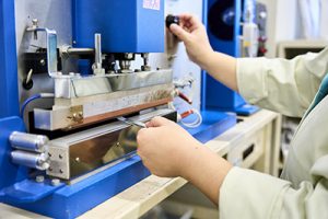 Image of an industrial science experiment